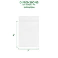 thumbnail image 2 of Clear Plastic Reusable ZIPLOCK Bags - Bulk Pack of 100 3" x 4" 2 mil Thick Strong & Durable Poly Baggies with Resealable Zip Top Lock for Travel, Storage, Packaging & Shipping., 2 of 7