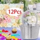 thumbnail image 5 of 12 cajas portátiles para dulces, almacenamiento de decoración de embalaje B-Plata, 5 of 9