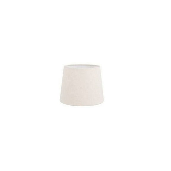 White 7 Inch Chandelier Lampshade with Nickel Bulb Clip