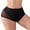 Black, variant on Plus Size Women's Tummy Control Light Compression Panties High Waist Slimming Underwear