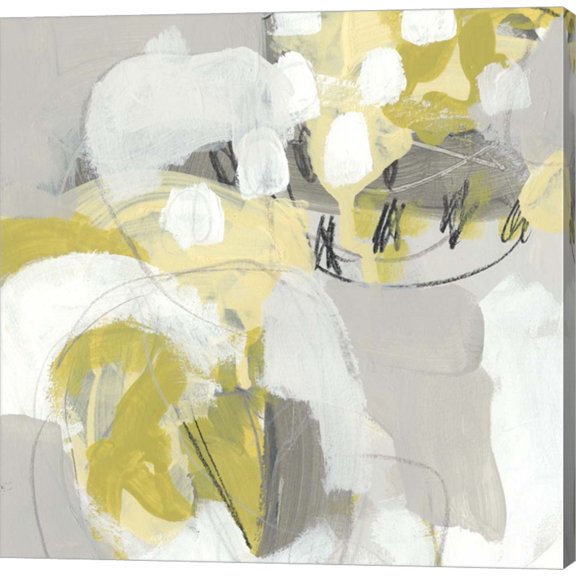 Citron Mist III by June Erica Vess, Canvas Wall Art, 12W x 12H