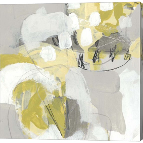 Citron Mist III by June Erica Vess, Canvas Wall Art, 12W x 12H