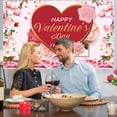thumbnail image 3 of Happy Valentines Day 71x43 Inch | Valentines Day Backdrop for Valentines Day Decor | Valentines Backdrop for Valentines Banner Decorations, 3 of 5