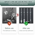 thumbnail image 6 of 10PCS Wall Mounted Mop Organizer Holder Wall-Mounted Waterproof Mop Storage Rack Broom Hanger Hooks Household Tools, 6 of 20