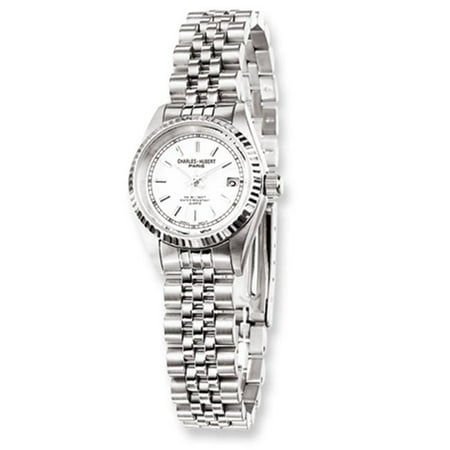 Charles-Hubert- Paris Womens Two-Tone Stainless Steel Quartz Watch #6635-W