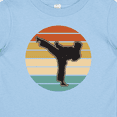 thumbnail image 4 of Inktastic Karate Martial Arts Silhouette Boys or Girls Baby T-Shirt, 4 of 5