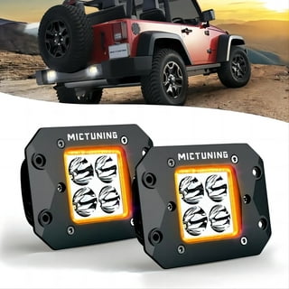LED Surface Flush Mount Spot Light Kit For Car Truck SUV Jeep 4x4 Side  Markers — iJDMTOY.com