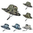 thumbnail image 5 of VISALY Bucket hat Womens Sun Hats Wide Brim | Mens Bucket Hats Mens Sun Hats Wide Brim Anti-Ultraviolet Sun Hat Outdoor Large Brim Sun Hats Wide Brim Sun Hat Wide Brim Derby Hats for Women | M, 5 of 5