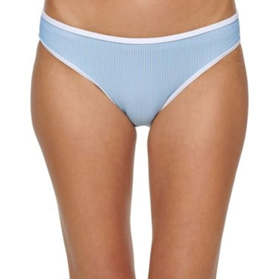Calvin Klein EARL BLUE/WHITE Bound Skinny Classic Bikini Swim Bottom, US Medium