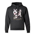 thumbnail image 2 of Wild Bobby, If It's Not an Alaskan Malamute It's Just a Dog Gift, Unisex Graphic Hoodie Sweatshirt, Heather Black, X-Large, 2 of 4