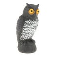 thumbnail image 1 of Realistic Away Owls Statue Bird Deterrent Owl Decoy Fake, 1 of 8