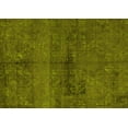thumbnail image 1 of Ahgly Company Machine Washable Indoor Rectangle Persian Yellow Bohemian Area Rugs, 2' x 4', 1 of 4