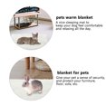 thumbnail image 5 of BESTYASH Cozy Warm Pet Blanket and Bed, White Fabric, 1 Pack - Soft and Comfortable for Dogs and Cats, 5 of 7