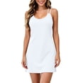 thumbnail image 3 of Chemise Nightgowns for Women Zaewscy Women's Casual Summer Short-style Nightgown For Home Use White XL, 3 of 8