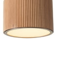 thumbnail image 4 of Tambo Pendant Light - Natural Ash Wood Finish Weathered Brass, 4 of 10
