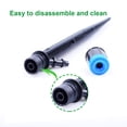 thumbnail image 5 of Cabezal de riego por goteo, boquilla de burbuja de flujo de agua circular completo de 360 ​​grados ajustable con micropulverizador, adecuada para jardines, 5 of 5