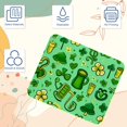 thumbnail image 3 of Saint Patrick's Day Printed Gaming Mousepad Desk Mat, Non-Slip Rubber Bottom Mouse Mat 8.3x9.8 Inch - Suitable for Office and Gaming, 3 of 6