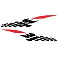 thumbnail image 4 of Racing Body Lattice Graphics Side Stripes Decal Vinyl Stickers for Car Suv Truck, 4 of 8
