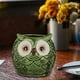 thumbnail image 4 of Taza de cerámica para cóctel Tiki, vaso Tiki con forma de animal, ideal como regalo de fiesta. Búho 500ml, 4 of 9