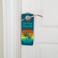 thumbnail image 5 of Sunset with Palm Trees Graphic Plastic Door Knob Hanger Sign, 5 of 6