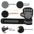thumbnail image 2 of LotFancy 1 Pair Workout Weight Lifting Gloves  for Women Men, 2 of 7