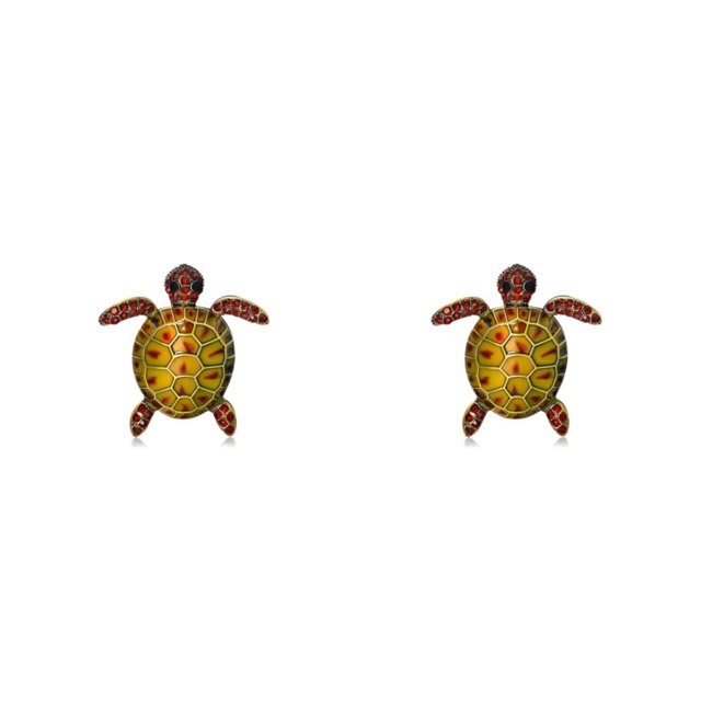 Sonducket Broche de aleación para hombres y mujeres, reemplazo bonito, diamantes de imitación anticorrosivos brillantes, broche de pecho de Tipo 2 2piezas