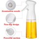 thumbnail image 3 of Pulverizador de aceite de oliva para cocinar - Botella dispensadora de aceite de 210 ml Spray Mister - Botellas de pulverizador de vinagre de aceite de grado alimenticio recargables portátiles para cocina, freidora de aire, ensalada, hornear, asar a la parrilla, freír Ormromra WMZL-1036-2, 3 of 6