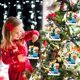 thumbnail image 4 of Adornos Colgantes Para Árboles De Navidad Con Cordón Familia De 2-6 Diy Nombre Bendición Colgante Regalo Para Amigos O Familiares Advancent AP007565-04, 4 of 6