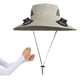 thumbnail image 1 of Sombrero de pescador de verano con ventilador solar y carga USB para hombre, 1 of 7
