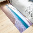 thumbnail image 6 of Flannel Mat Non Slip 3D Print for Bedside and Living Room,Clearance MatS Absorbent Moisture Dust Forlaundry Room,Bath Rugs Sponge Foam Soft for Bathroom (Seawater Beach), 6 of 6