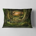 thumbnail image 2 of Designart 12" x 20" Landscape Polyester Throw Pillow, 2 of 5
