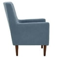 thumbnail image 3 of Pemberly Row Traditional Fabric and EPS Arm Chair in Light Blue, 3 of 4