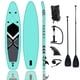 thumbnail image 2 of Tabla de Paddle Surf inflable de 3,2 m de cuerda de pie de aleta trasera y bolsa de transporte LinDo Azul, 2 of 7