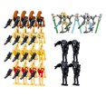 thumbnail image 1 of 22 Piezas Figuras de Bloques de Construcción de Droides de Batalla, Incluye Droide General y Súper Ejército, Regalos para Niños Niñas y Fans, 1 of 9