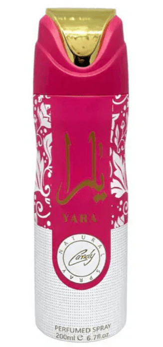 Lattafa - Yara Candy Perfumed Deodorant Spray (200 ml) 6 Pcs