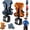 1PC*Grey+1PC*Yellow, variant on 2026 New Portable Self-Locking Power Tool Holster for Drills and Hammers, Self Locking Quick Draw Metal Waist Hanger, Drill Holder Belt Clip for Construction, Electricians and DIY