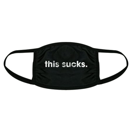 This Sucks Face Mask Funny 2020 Quarantine Graphic Nose And Mouth Covering