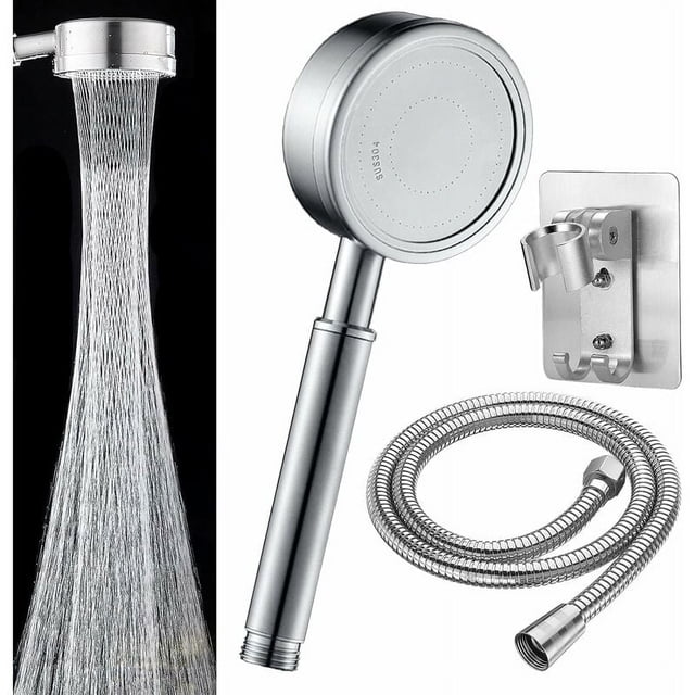 Douche Luxueuse Redéfinie: Pommeau de Douche Haute Technologie avec Filtration Intégrée, Conçu pour Offrir une Expérience de Douche Inégalée, Combinant Style et Fonctionnalité