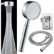 thumbnail image 1 of Revolucione su ducha con nuestro cabezal de ducha de diseño de alta presión, material ABS ecológico para mayor durabilidad y sostenibilidad, protección de la belleza y filtración de vitamina C,, 1 of 5