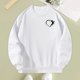 thumbnail image 3 of Sudadera estampada con cuello redondo de moda para mochilero de pesca callejera XL Yuyangstore Jersey de mujer, 3 of 8