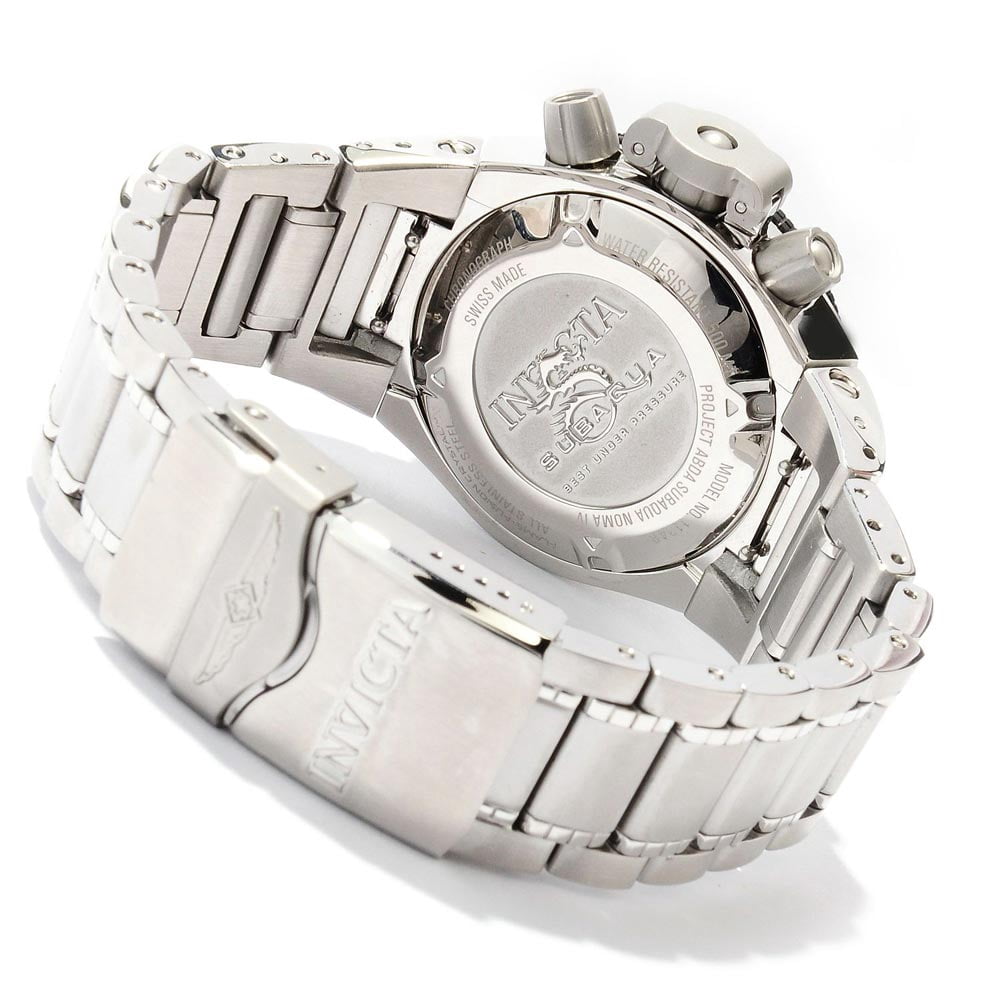 Invicta Men's 11347 Subaqua Noma IV Interchangeable Bracelet Rose Gold Bezel Chronograph Dive Watch