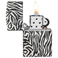 thumbnail image 5 of Zippo 540 Color Zebra Print Design Pocket Lighter, 5 of 8