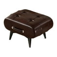 thumbnail image 3 of Lipstore Tabouret Repose-Pieds Confortable Tabouret pour Changer de Chaussures pour Appartement, Chevet, Salon, Brun, 3 of 8