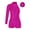 Hot Pink, variant on Hansber Girls Latin Jazz Dance Unitard Sequins Single Long Sleeve Gymnastic Leotard Athletic Biketard with Hairband Pink 6