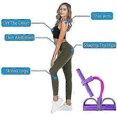 thumbnail image 4 of Training Elastic Bands Multi-Function 4-Tube Tension Ropes with Handle, Natural Latex Yoga Peda, 4 of 5
