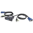 thumbnail image 1 of Switch KVM Manhattan 2 puertos USB con soporte de audio 151245, 1 of 5