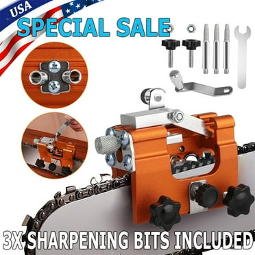 Portable Lumberjack Hand Chainsaw Sharpener Works with Most Chainsaw Chains