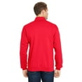 thumbnail image 3 of Fruit of the Loom Mens Sofspun Quarter-Zip Sweatshirt, 3 of 4