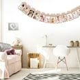 thumbnail image 5 of Worgeous 4 Sets  Baby Photo Frame Banner Baby First Year Birthday Party Decoration, 5 of 8