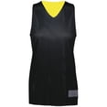 thumbnail image 1 of ASI 163.421.2XL Maillot Réversible en Tricot pour Femmes 2.0, Noir & Or - 2TG, 1 of 1